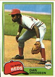 1981 Topps Baseball Cards      655     Dan Driessen